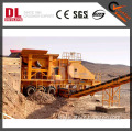 DUOLING MOBILE STONE CRUSHER MACHINE WITH JAW CRUSHER AND FEEDER